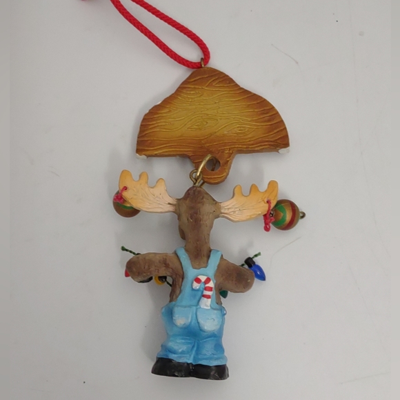 LOT of 6 ALASKA Souvenirs Ornaments Polar Bear, Totem Pole, Santa, Moose, Girl - Picture 13 of 13